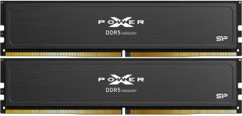 Память DDR5 2x32GB 6400MHz Silicon Power SP064GXLWU64AFDJ Xpower Pulse RTL Gaming PC5-51200 CL32 DIMM ECC 288-pin 1.4В kit single rank с радиатором Ret - купить недорого с доставкой в интернет-магазине