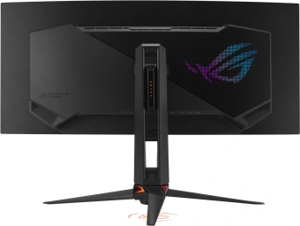 Монитор Asus 34" ROG Swift PG34WCDN черный QD OLED LED 21:9 HDMI матовая HAS Piv 1300cd 178гр/178гр 3440x1440 360Hz FreeSync Premium Pro DP Quad 2K (1440p) USB 8.3кг - купить недорого с доставкой в интернет-магазине