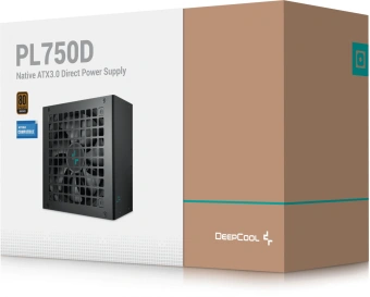 Блок питания Deepcool ATX 750W PL750D 80+ bronze (20+4pin) APFC 120mm fan 8xSATA RTL - купить недорого с доставкой в интернет-магазине