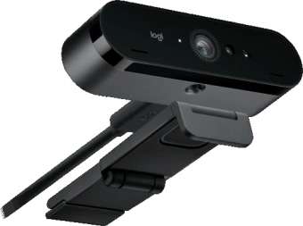 Камера Web Logitech Brio черный 13Mpix (4096x2160) USB3.0 с микрофоном (960-001725) - купить недорого с доставкой в интернет-магазине