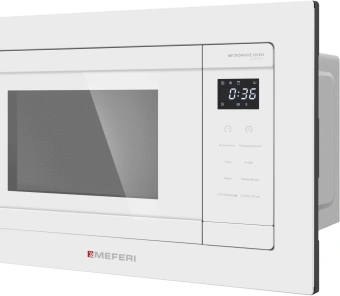 Микроволновая печь Meferi MMO6020WH 20л. 800Вт белый (встраиваемая) - купить недорого с доставкой в интернет-магазине