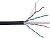 Кабель информационный Lanmaster TWT-6UTP-UNV кат.6 UTP 4 пары 23AWG LSZH универсальный 305м черный