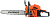 Бензопила Patriot PT 6020 3100Вт 4.2л.с. дл.шины:20" (50cm) (220104580)