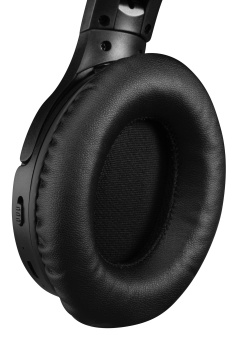 Гарнитура накладные Digma BT-20 ANC черный беспроводные bluetooth оголовье (BT20) - купить недорого с доставкой в интернет-магазине