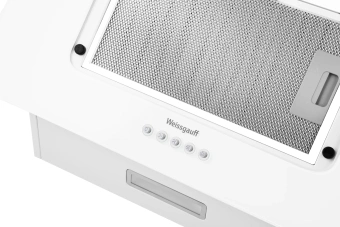 Вытяжка каминная Weissgauff Zaurak 60 PB белый управление: кнопочное (1 мотор) - купить недорого с доставкой в интернет-магазине