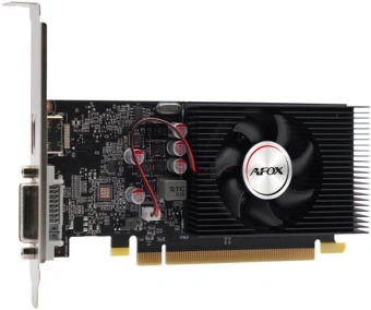 Видеокарта Afox PCI-E 3.0 AF1030-4096D4L2 NVIDIA GeForce GT 1030 4Gb 64bit DDR4 1152/2100 DVIx1 HDMIx1 HDCP Ret - купить недорого с доставкой в интернет-магазине