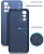 Чехол (клип-кейс) BoraSCO для Xiaomi Redmi 10 Microfiber Case синий (40473)