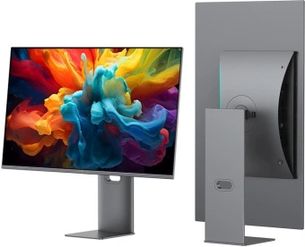 Монитор Digma Pro 31.5" Vision L серебристый QD OLED LED 0.03ms 16:9 HDMI глянцевая HAS Piv 1000cd 178гр/178гр 3840x2160 240Hz G-Sync FreeSync DP 4K USB 7.9кг - купить недорого с доставкой в интернет-магазине