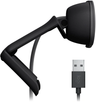 Камера Web Logitech Brio 95 графитовый 2Mpix (1920x1080) USB2.0 с микрофоном для ноутбука (960-001583) - купить недорого с доставкой в интернет-магазине