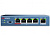 Коммутатор Hikvision DS-3E0105P-E(B) 4x100Мбит/с 4PoE 58W неуправляемый