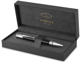 Ручка шариков. Parker Duofold K74 (1931390) Black CT M черн. черн. подар.кор. - купить недорого с доставкой в интернет-магазине