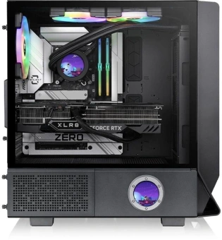 Корпус Thermaltake Ceres 350 MX черный без БП E-ATX 2x140mm 2xUSB3.0 audio bott PSU - купить недорого с доставкой в интернет-магазине