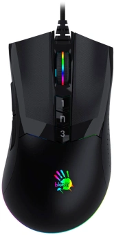 Мышь A4Tech Bloody W90 Max черный оптическая 10000dpi USB 7but (W90 MAX ( STONE BLACK)) - купить недорого с доставкой в интернет-магазине