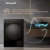 Сушильная машина Weissgauff WD 5910 Heat Pump Matt Black кл.энер.:A++ макс.загр.:10кг черный (439034) - купить недорого с доставкой в интернет-магазине