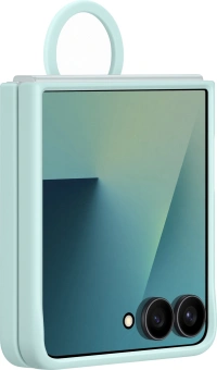 Чехол (клип-кейс) Samsung для Samsung Galaxy Z Flip7 Ring Case Z Flip7 мятный (EF-PF766TMEGRU) - купить недорого с доставкой в интернет-магазине