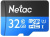 Флеш карта microSDHC 32Gb Class10 Netac NT02P500STN-032G-S P500 w/o adapter - купить недорого с доставкой в интернет-магазине