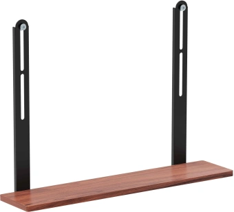 Подставка для телевизора Ultramounts UM313B черный/орех макс.10кг напольный - купить недорого с доставкой в интернет-магазине