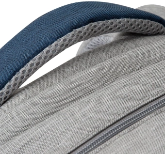 Рюкзак для ноутбука 17.3" Riva 7567 серый/темно-синий полиэстер (7567 GREY/DARK BLUE) - купить недорого с доставкой в интернет-магазине