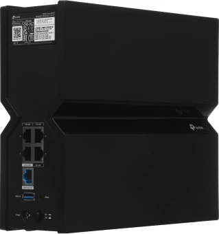 Роутер беспроводной TP-Link Archer BE700 BE15000 100/1000/2500/10000BASE-T черный - купить недорого с доставкой в интернет-магазине