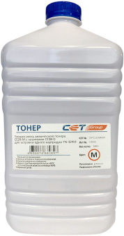 Тонер Cet CE28-M CET111054M500 пурпурный бутылка 500гр. для принтера KONICA MINOLTA Bizhub C258/308/368/227i/257i - купить недорого с доставкой в интернет-магазине