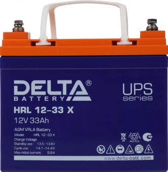 Батарея для ИБП Delta HRL 12-33 X 12В 33Ач - купить недорого с доставкой в интернет-магазине