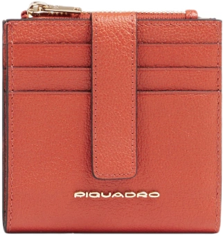 Чехол для кредитных карт Piquadro Patricia PP6843W140R/AR коралловый натур.кожа - купить недорого с доставкой в интернет-магазине