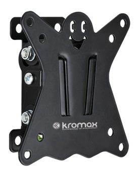 Кронштейн для телевизора Kromax CASPER-101 черный 10"-32" макс.25кг настенный наклон - купить недорого с доставкой в интернет-магазине