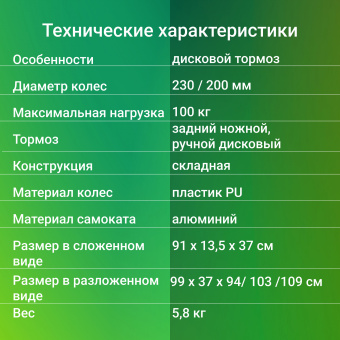 Самокат Digma Leader городской 2-кол. белый (SU-LE-230-200-WH) - купить недорого с доставкой в интернет-магазине