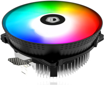Устройство охлаждения(кулер) ID-Cooling DK-03 Rainbow RGB Soc-AM5/AM4/1200/1700/1851 черный 4-pin 14-26dB 100W 250gr Ret - купить недорого с доставкой в интернет-магазине