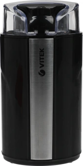 Кофемолка Vitek VT-8366 400Вт сист.помол.:ротац.нож вместим.:70гр черный - купить недорого с доставкой в интернет-магазине
