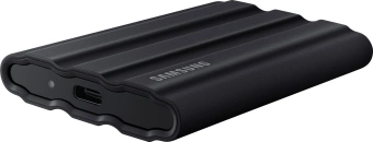 Накопитель SSD Samsung Original USB-C 4TB MU-PE4T0S/WW Shield T7 1.8" черный - купить недорого с доставкой в интернет-магазине