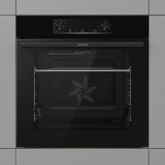 Духовой шкаф Электрический Gorenje BO6735E02BKOT черный - купить недорого с доставкой в интернет-магазине