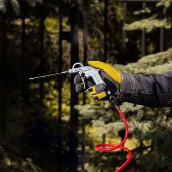 Пистолет продувочный Matrix 57332 250л/мин оранжевый/серебристый - купить недорого с доставкой в интернет-магазине