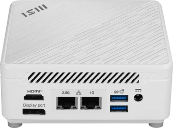 Неттоп MSI Cubi 5 1M-461BRU Core 7 150U (1.8) Graphics CR без ОС 2xGbitEth WiFi BT белый (936-B0A822-461) - купить недорого с доставкой в интернет-магазине