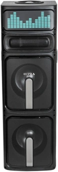 Минисистема Supra SMB-2050 черный 180Вт FM USB BT SD - купить недорого с доставкой в интернет-магазине