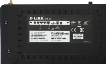 Роутер беспроводной D-Link DWR-921 N300 10/100/1000BASE-TX черный - купить недорого с доставкой в интернет-магазине