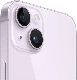 Смартфон Apple A2884 iPhone 14 128Gb фиолетовый моноблок 3G 4G 2Sim 6.1" iOS 17 802.11 a/b/g/n/ac/ax NFC GPS - купить недорого с доставкой в интернет-магазине