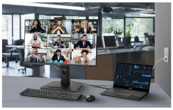Монитор MSI 27" Pro MP275QPDG черный IPS LED 16:9 HDMI M/M Cam матовая HAS Piv 250cd 178гр/178гр 2560x1440 100Hz DP Quad HD 2K (1440p) USB 7.05кг - купить недорого с доставкой в интернет-магазине