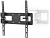 Кронштейн для телевизора Hama 00220856 черный 32"-65" макс.35кг настенный поворотно-выдвижной и наклонный