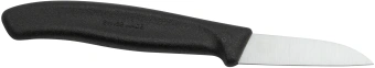 Нож кухонный Victorinox Swiss Classic (6.7303) стальной лезв.60мм прямая заточка черный - купить недорого с доставкой в интернет-магазине