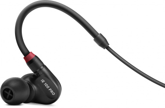 Наушники вкладыши Sennheiser IE 100 Pro 1.3м черный проводные в ушной раковине (508940) - купить недорого с доставкой в интернет-магазине