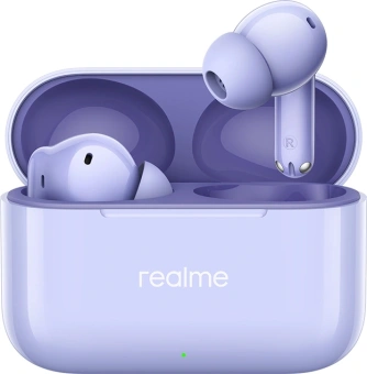 Гарнитура внутриканальные Realme Buds T200 фиолетовый беспроводные bluetooth в ушной раковине (6941764462083) - купить недорого с доставкой в интернет-магазине