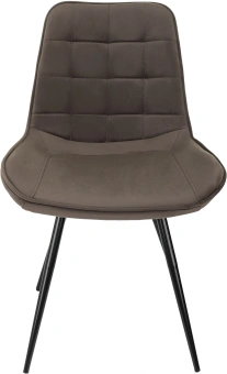 Стул для дома Бюрократ CH-K2_4 комплект 4шт коричневый Holland 74 металл черный на ножках (CH-K2_1/HL74_4) - купить недорого с доставкой в интернет-магазине