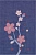 Блокнот Moleskine LIMITED EDITION SAKURA LESU08QP062BOX 130х210мм обложка текстиль 176стр. нелинованный подар.кор. синий 2025