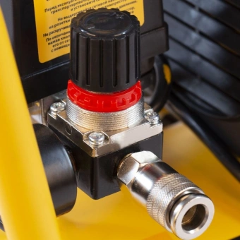 Компрессор поршневой Denzel DLC1300/24 безмасляный 206л/мин 24л 1300Вт желтый/черный - купить недорого с доставкой в интернет-магазине