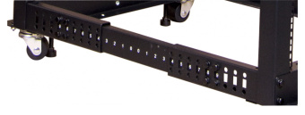 Стойка двухрамная Lanmaster TWT-RACK2-42U-ADJ 42U 480ммX560мм 1000кг черный - купить недорого с доставкой в интернет-магазине