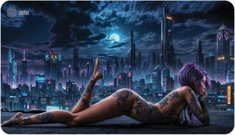 Коврик для мыши Cactus Erotic girl 700x400x3мм (CS-MP-PRO03XLL) - купить недорого с доставкой в интернет-магазине