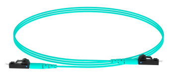 Патч-корд Panduit FZ2ELLNLNSNM001 2x50/125 OM4 LC дуплекс-LC дуплекс 1м LSZH аквамарин - купить недорого с доставкой в интернет-магазине