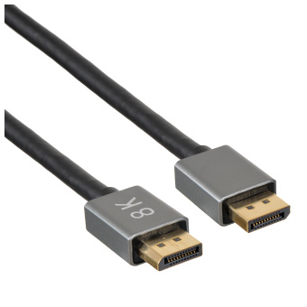 Кабель аудио-видео Buro V1.4 DisplayPort (m)/DisplayPort (m) 5м. позолоч.конт. черный (BHP-DPP-1.4-5G) - купить недорого с доставкой в интернет-магазине