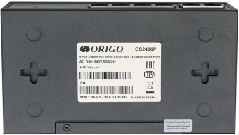 Коммутатор Origo OS2406P/60W OS2406P/60W/A1A 6x1Гбит/с 4PoE 60W настраиваемый - купить недорого с доставкой в интернет-магазине